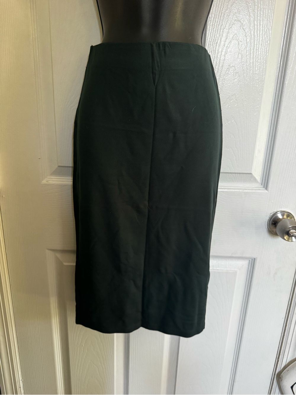 Tamnoon dark green pencil skirt